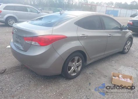 2012 Hyundai Elantra Gls z USA, uszkodzony, nr VIN 5NPDH4AE3CH110995